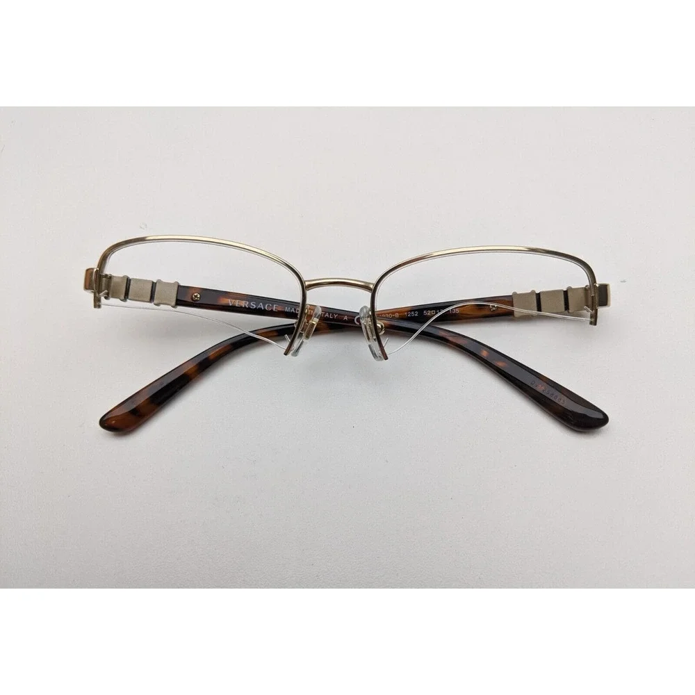 🕶️Made in Italy! Versace Mod.1230-B Eyeglasses 52/17 135 /KAL722🕶️​